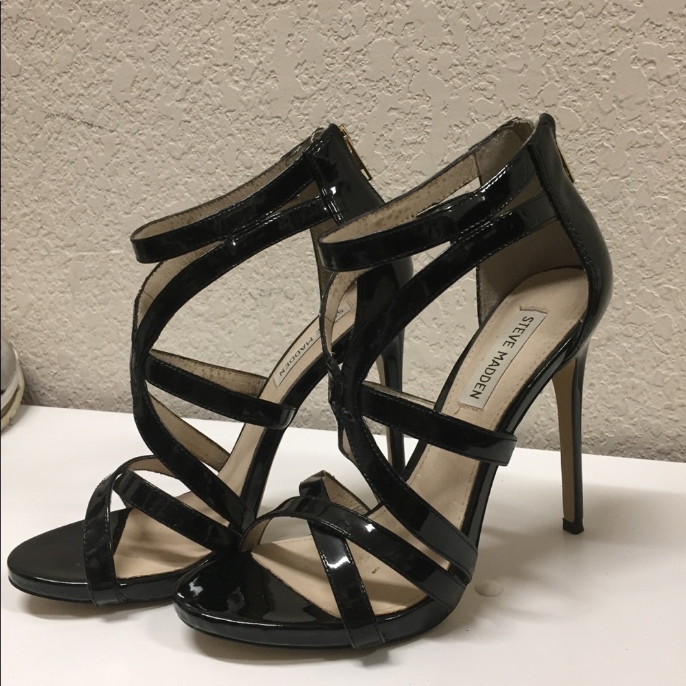 Steve Madden Stella Size 8.5 Strappy Stilettos